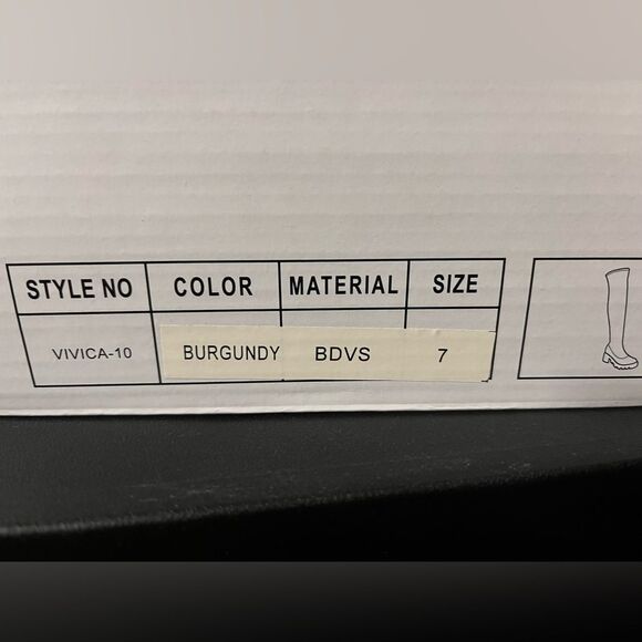 WILD DIVA Women's Lug Sole Platform Knee High Boot Block Heeled Faux Suede Shoes - Picture 7 of 11